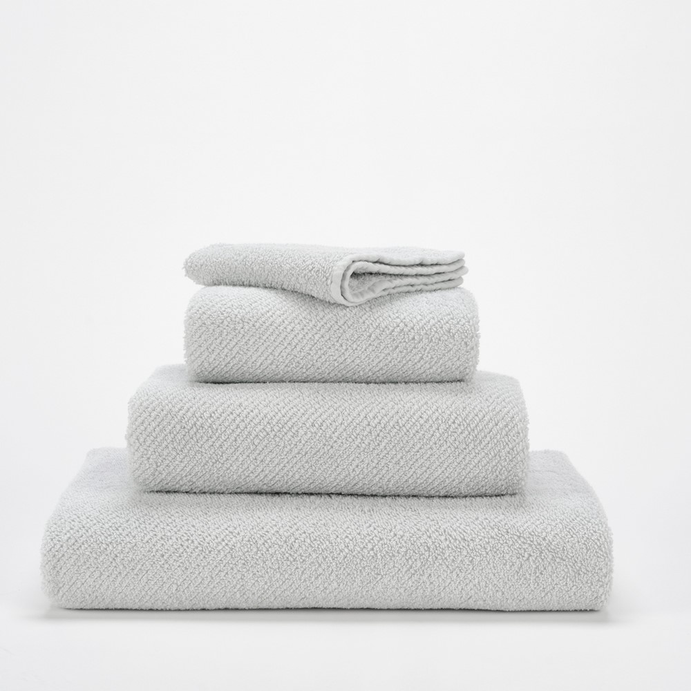 Twill Egyptian Cotton Towels 930 by Designer Abyss & Habidecor in Perle Grey